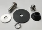 Screw fastener parts for padel courts Screw fastener parts for padel courts